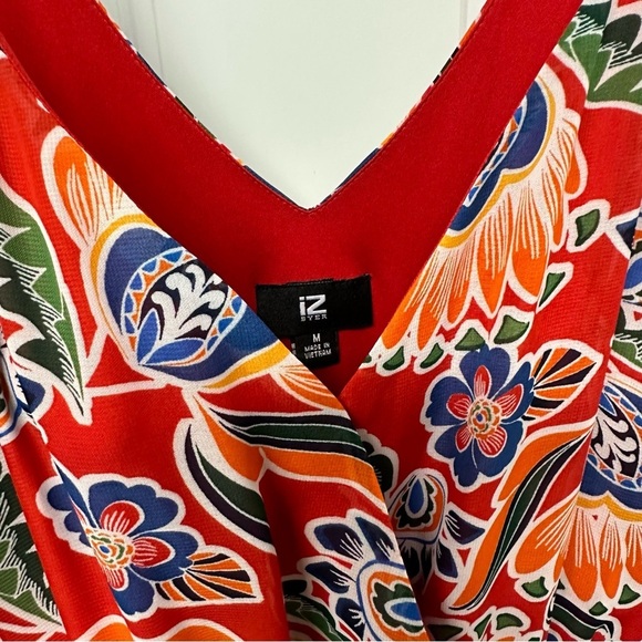 IZ Byer Floral Summer Dress - Medium - Picture 4 of 8